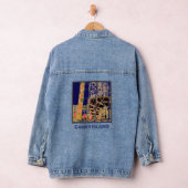 Cyclone Rollercoaster Psychedelic Denim Jacket Jeansjacke (Hangar)