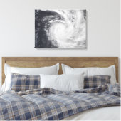 Cyclone Zoe im Südpazifik Leinwanddruck (Insitu (Schlafzimmer))