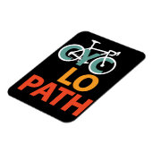 Cyclopath Bicycle Funny Cycling Magnet (Linke Seite)