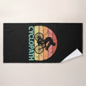 Cyclopath Funny Cycling Badehandtuch (Badehandtuch)