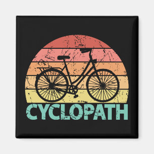 Cyclopath Funny Cycling Bicycle Magnet