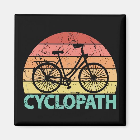 Cyclopath Funny Cycling Bicycle Magnet (Vorne)