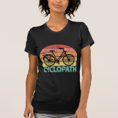 Cyclopath Funny Cycling Bicycle T-Shirt (Vorderseite)