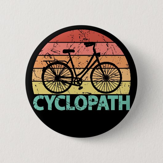 Cyclopath Funny Cycling Button (Vorderseite)
