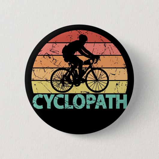 Cyclopath Funny Cycling Button (Vorderseite)