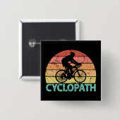 Cyclopath Funny Cycling Button (Vorne & Hinten)