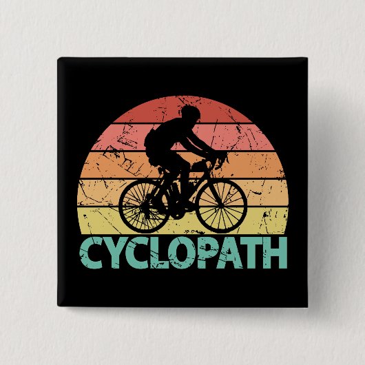 Cyclopath Funny Cycling Button (Vorderseite)