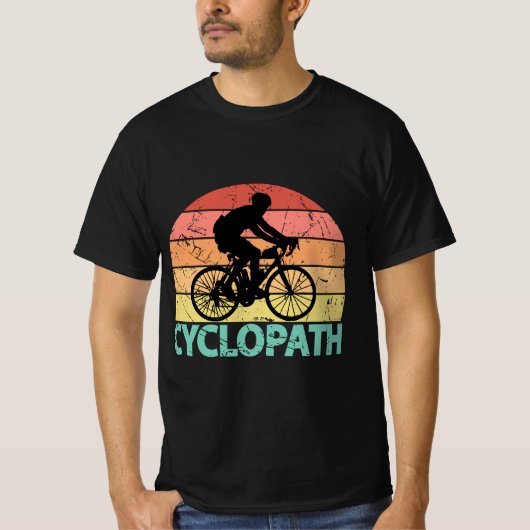 Cyclopath Funny Cycling T-Shirt (Vorderseite)