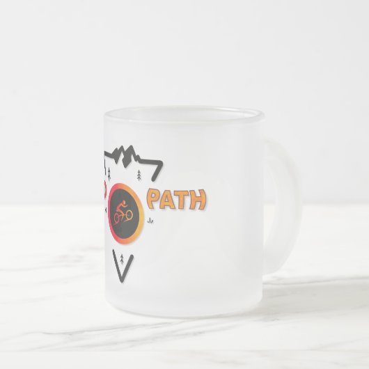 Cyclopath Retro Orange Edition Mattglastasse (VorderseiteRechts)