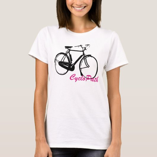 CycloPath Shirt I Liebe to Cycle! (Vorderseite)