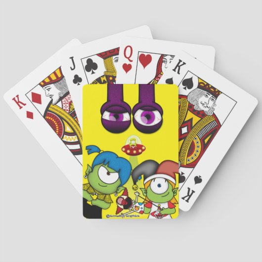 Cyclopeszeichen Spielkarten (Rückseite)