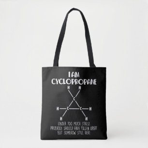 Cyclopropan Chemie Lehrer Student Chemist Pub Tasche