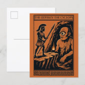 Cyclops Cave Duel Postkarte (Vorne/Hinten)