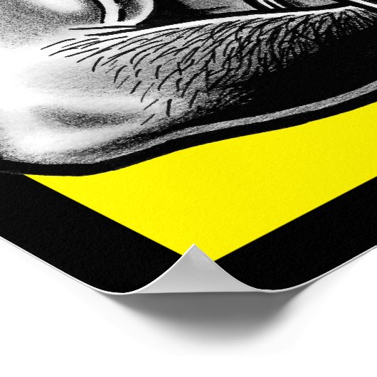 Cyclops/Closeup Poster (Ecke)