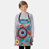 Cyclops Geometric Personalisiertes Muster Schürze (Getragen)