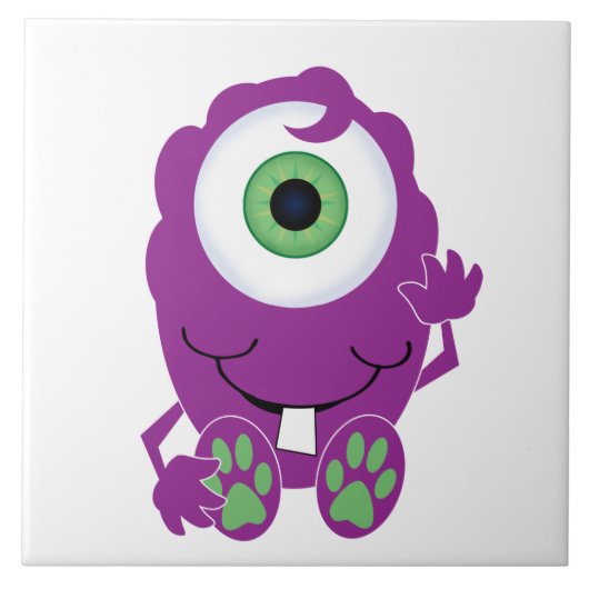 Cyclops Monster Fliese (Vorderseite)