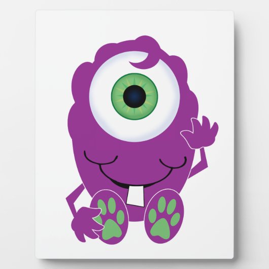 Cyclops Monster Fotoplatte (Vorderseite)