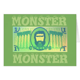 Cyclops Monster (Geldgeschenkkarte)
