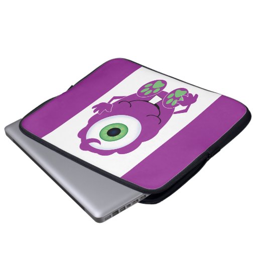Cyclops Monster Laptopschutzhülle (Vorne Knopf)