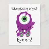 Cyclops Monster Postkarte (Vorderseite)