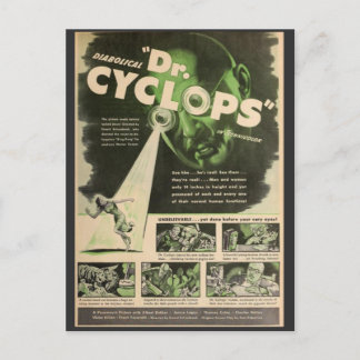 Cyclops Movie Poster Postkarte