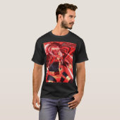 Cyclops – Red Optic Blast Hero Style T-Shirt (Vorne ganz)