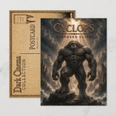 Cyclops Shepherd Cliffs Dark Cinema Postkarte (Vorne/Hinten)