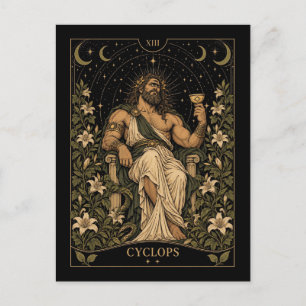 Cyclops, Sternen-Tarot-Kunst Postkarte