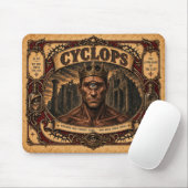 Cyclops, Vintage Circus Monster Mousepad (Mit Mouse)