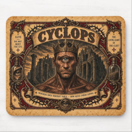 Cyclops, Vintage Circus Monster Mousepad