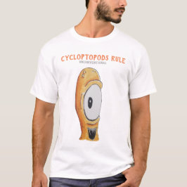 Cycloptopods Regel #2 - weißer T - Shirt