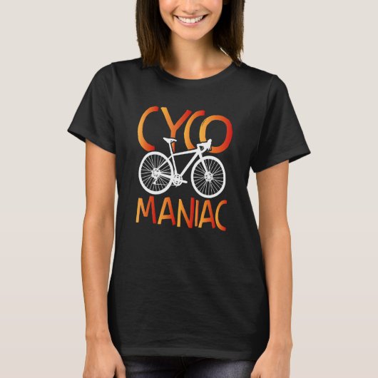 Cyco Maniac Bergweg Wandern Rafting Bike T-Shirt (Vorderseite)