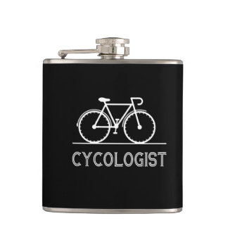 Cycologin Gift | Vertrau mir, ich bin Zykologe Män Flachmann