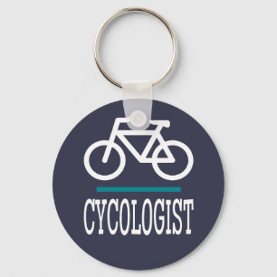 CYCOLOGIST Bike Bike Radfahren Funny Novelty Schlüsselanhänger