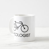Cycologist radfahrenzyklus kaffeetasse (Vorderseite Links)