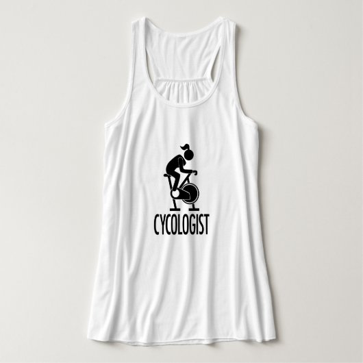 Cycologist Tank Top (Design Vorderseite)