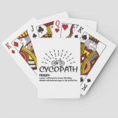 Cycopath Cyclist Playing Cards Spielkarten (Rückseite)