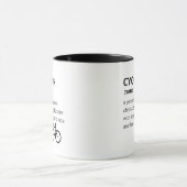 Cycopath Definition Funny Tasse (Zentrum)