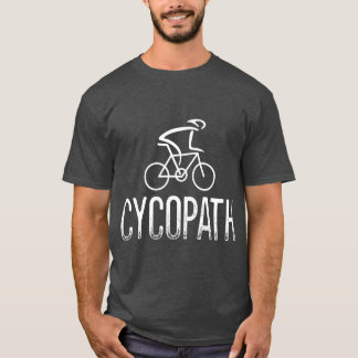 Cycopath Funny Bicycle Vintag Style T-Shirt
