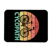 Cycopath Funny Cycling Bicycle Magnet (Horizontal)