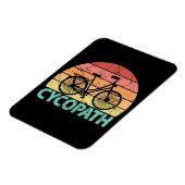 Cycopath Funny Cycling Bicycle Magnet (Linke Seite)