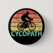 Cycopath Funny Cycling Button (Vorderseite)