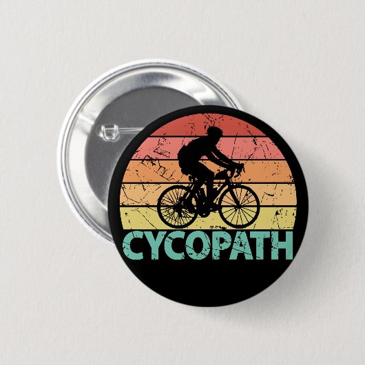 Cycopath Funny Cycling Button (Vorne & Hinten)