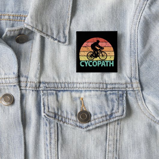 Cycopath Funny Cycling Button (Beispiel)