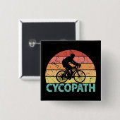 Cycopath Funny Cycling Button (Vorne & Hinten)
