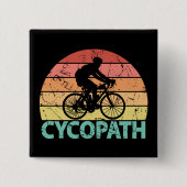 Cycopath Funny Cycling Button (Vorderseite)