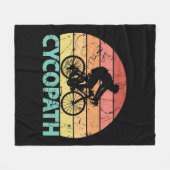 Cycopath Funny Cycling Fleecedecke (Vorderseite (Horizontal))