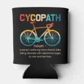 Cycopath Funny Cycling für Radfahrer und Biker Dosenkühler (Rückseite)