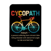 Cycopath Funny Cycling für Radfahrer und Biker Magnet (Vertikal)