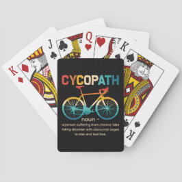 Cycopath Funny Cycling für Radfahrer und Biker Spielkarten